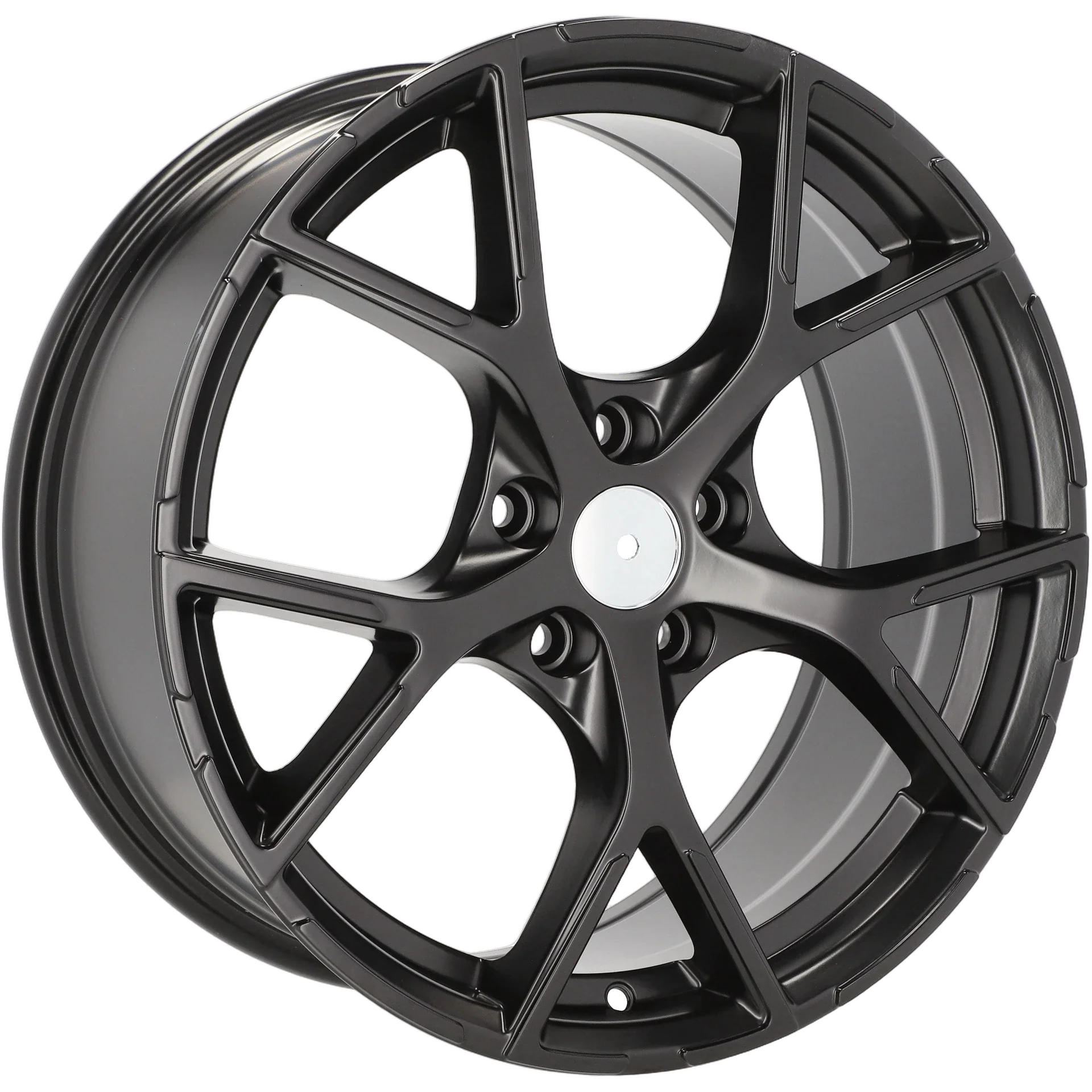 Alu kola pro Audi 3S5997 8x18 5x112 ET46 57.1 Black Half Matt | Wheelsup.cz