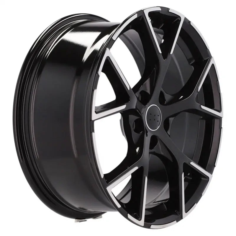 Alu kola pro Audi 3S5997 7.5x17 5x112 ET36 66.6 Black Polished | Wheelsup.cz