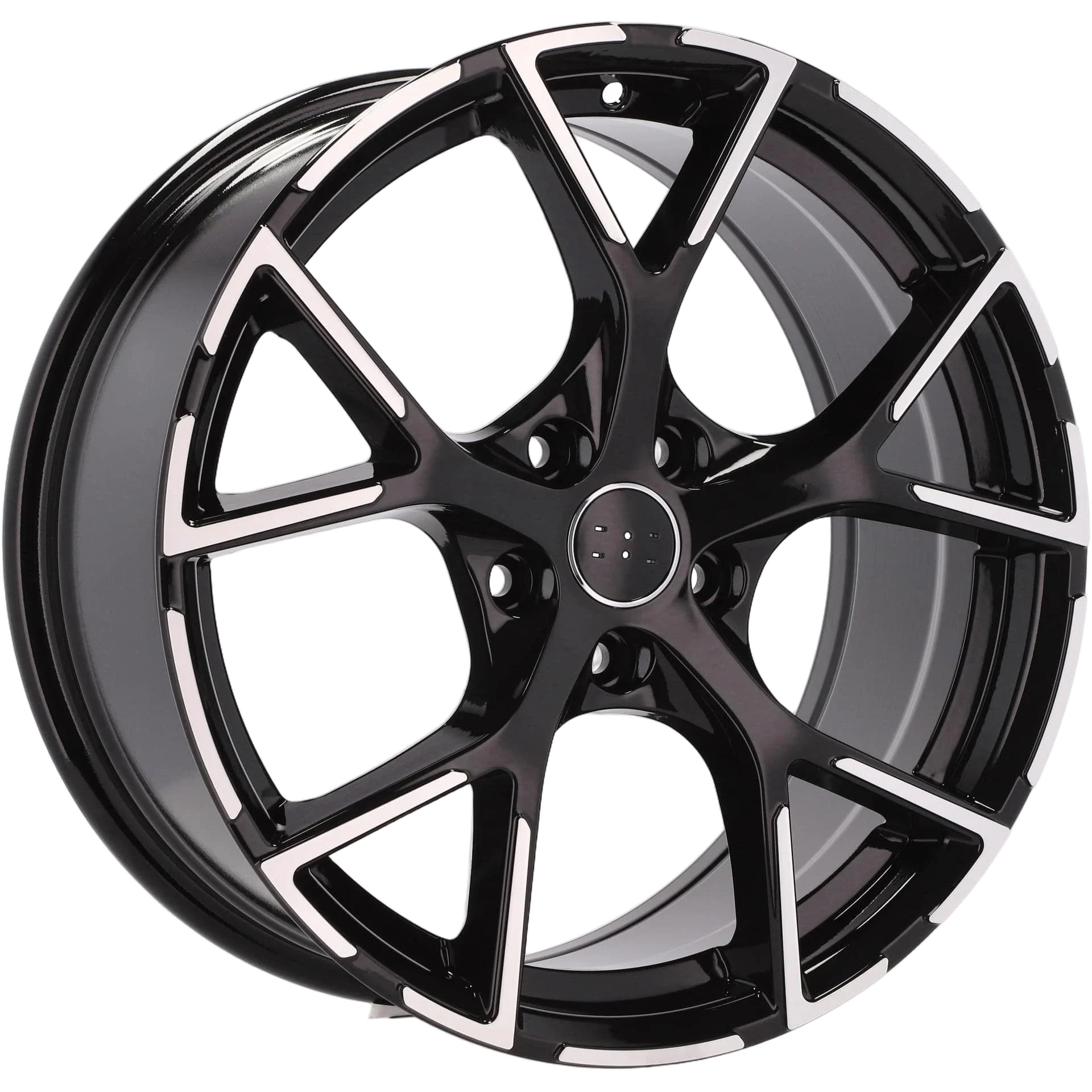 Alu kola pro Audi 3S5997 7.5x17 5x112 ET42 66.6 Black Polished | Wheelsup.cz