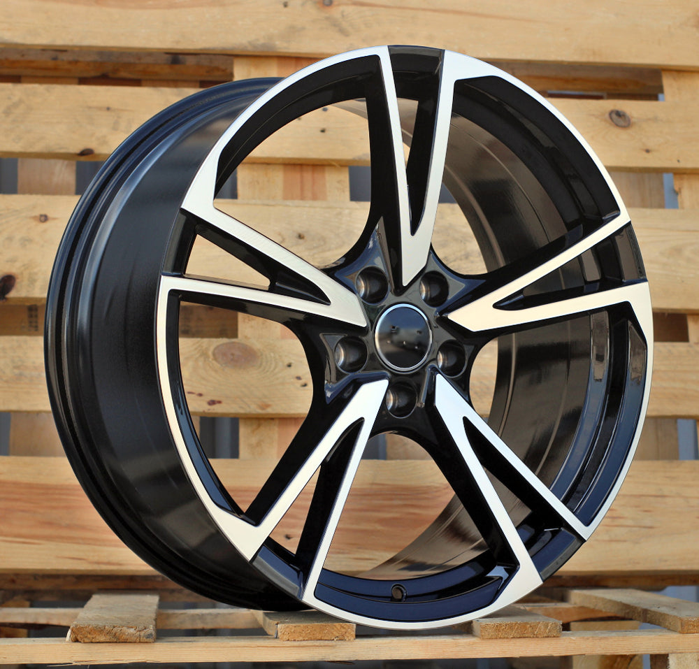 Alu kola pro Audi I5642 8.5x19 5x112 ET35 66.6 Black Polished