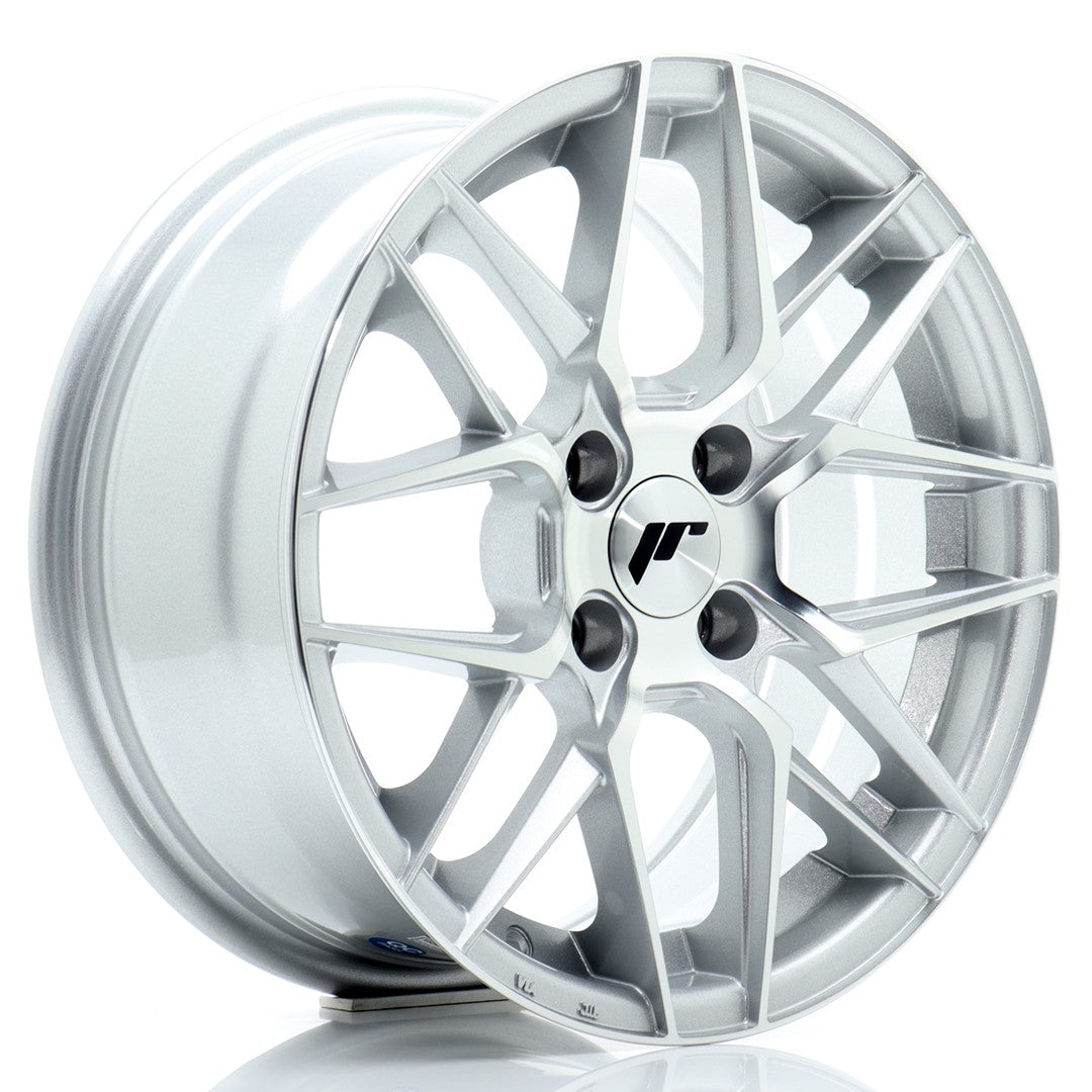 Alu kola Japan Racing JR28 15x7 ET38 4x100 Silver Machined Face WheelsUp