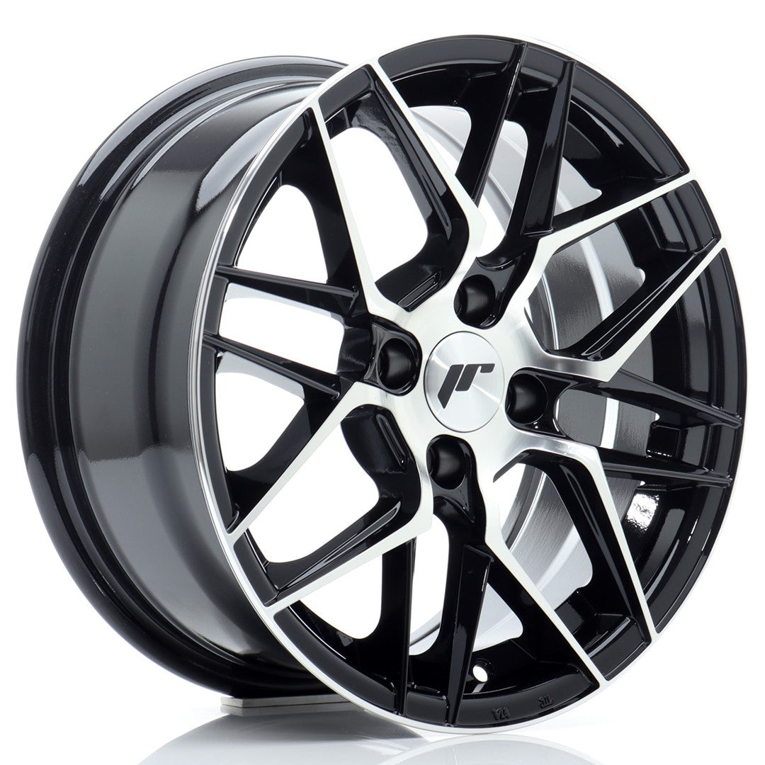 Alu kola Japan Racing JR28 15x7 ET38 4x100 Gloss Black Machined Face WheelsUp