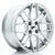 Alu kola Japan Racing JR28 15x7 ET25 4x100 Silver Machined Face
