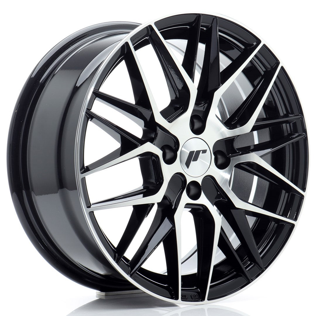 Alu kola Japan Racing JR28 16x7 ET40 4x100 Gloss Black Machined Face WheelsUp