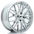 Alu kola Japan Racing JR28 16x7 ET25 4x100 Silver Machined Face