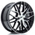 Alu kola Japan Racing JR28 16x7 ET20-40 BLANK Gloss Black Machined Face