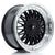 Alu kola Japan Racing JR9 18x9 ET20-40 BLANK Gloss Black w/Machined Lip