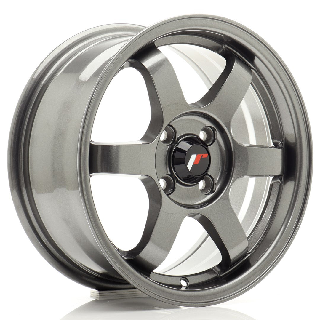 Alu kola Japan Racing JR3 15x7 ET25 4x100 Gun Metal-Alu kola-WheelsUp