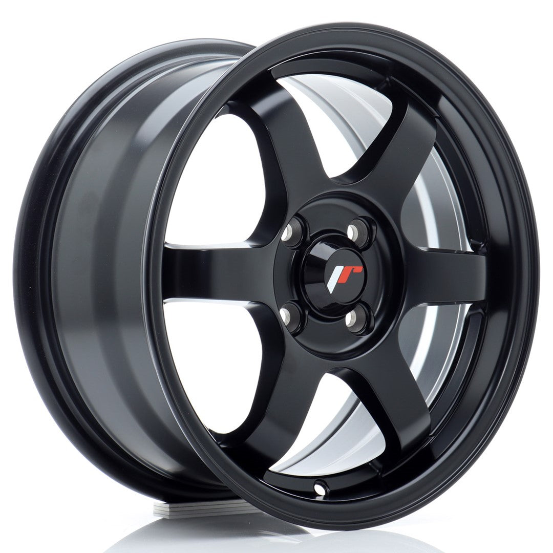 Alu kola Japan Racing JR3 15x7 ET25 4x108 Matt Black-Alu kola-WheelsUp