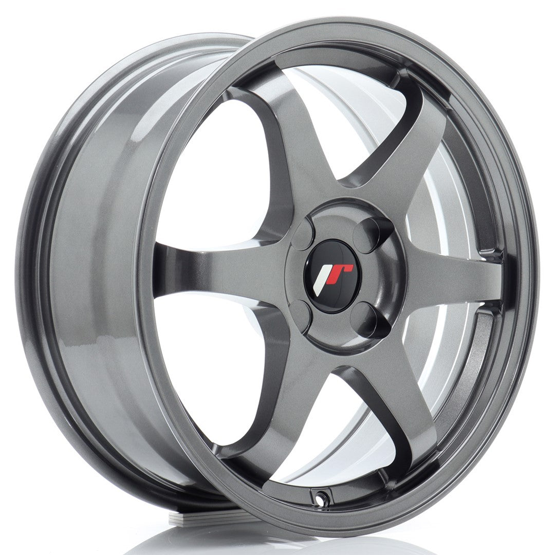 Alu kola Japan Racing JR3 17x7 ET20-42 4H BLANK Gun Metal
