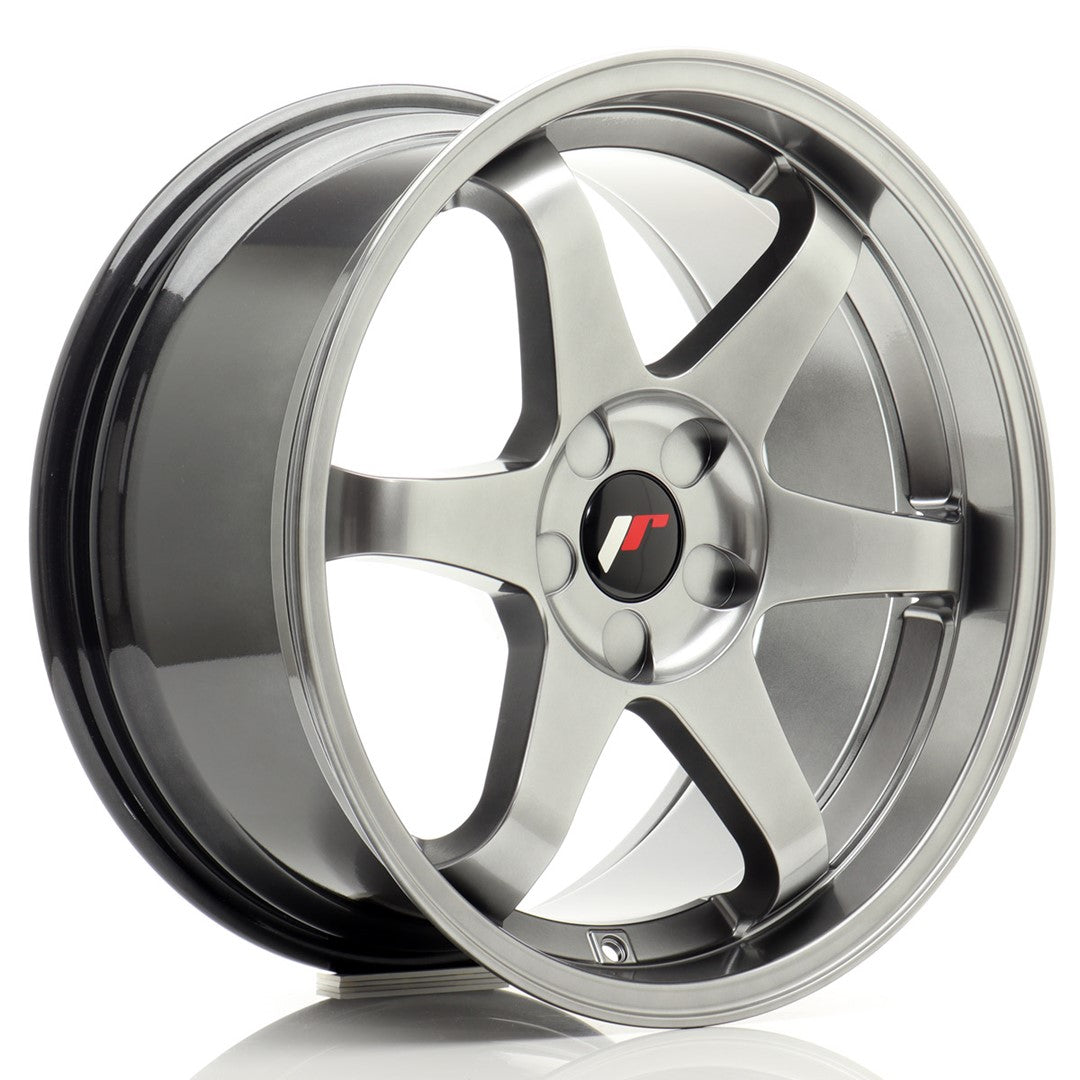 Alu kola Japan Racing JR3 18x9 ET15-40 5H BLANK Hyper Black-Alu kola-WheelsUp