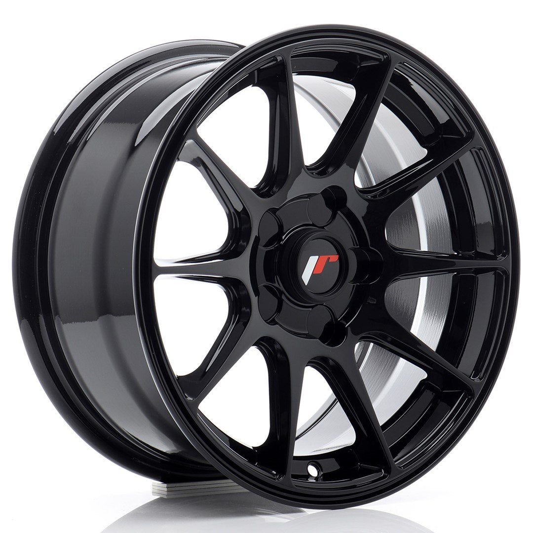 Alu kola Japan Racing JR11 15x7 ET20-30 BLANK Gloss Black | Wheelsup.cz