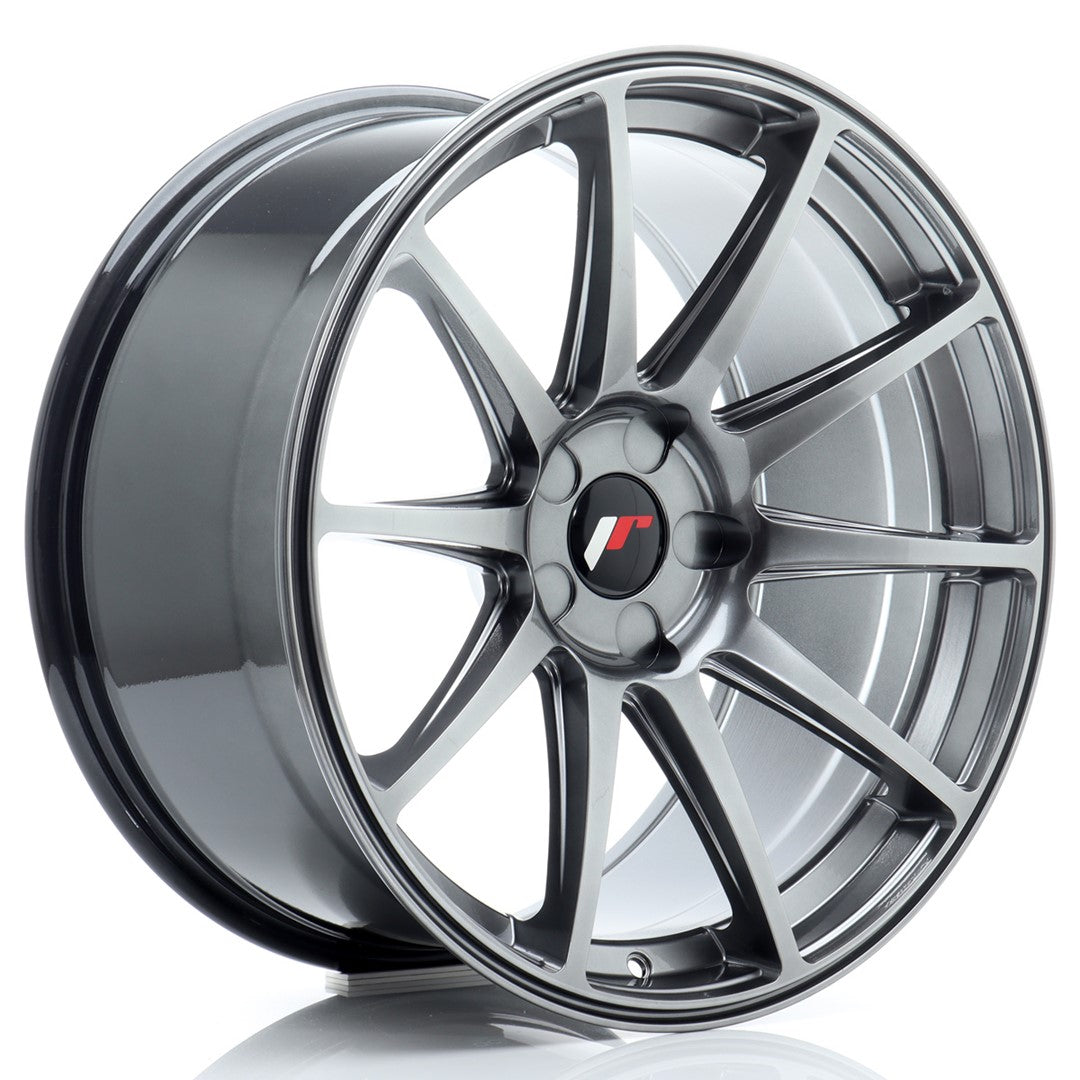 Alu kola Japan Racing JR11 19x9,5 ET15-35 5H Blank Hyper Black