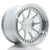 Alu kola Japan Racing JR47 18x10,5 ET15-22 5H BLANK Silver Machined Face