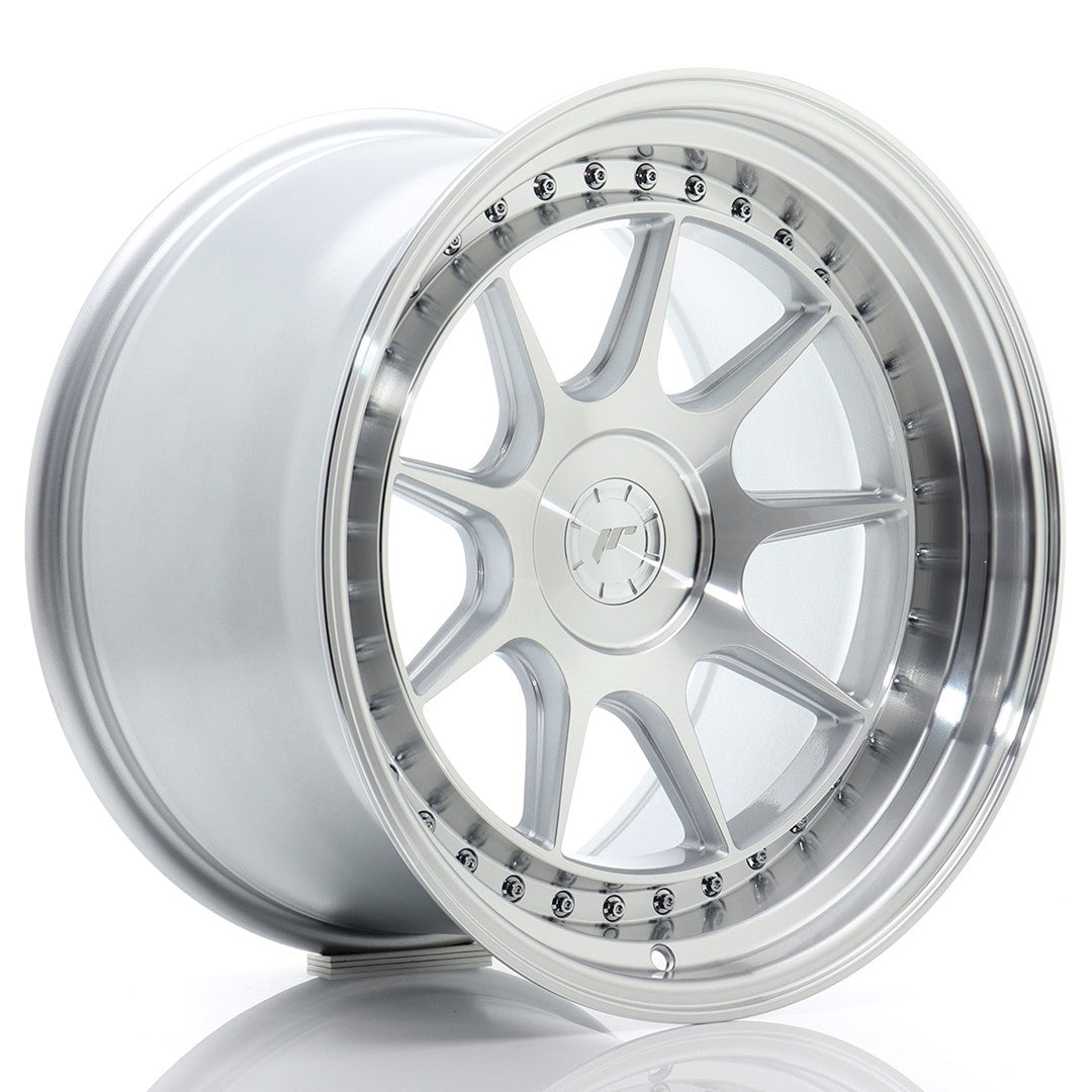 Alu kola Japan Racing JR47 18x10,5 ET15-22 5H BLANK Silver Machined Face