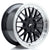 Alu kola Japan Racing JR23 18x8 ET20-42 5H BLANK Gloss Black w/ Machined Lip