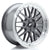 Alu kola Japan Racing JR23 19x8 ET20-40 5H BLANK Hyper Gray w/ Machined Lip