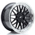 Alu kola Japan Racing JR23 19x9,5 ET20-45 5H BLANK Gloss Black w/ Machined Lip