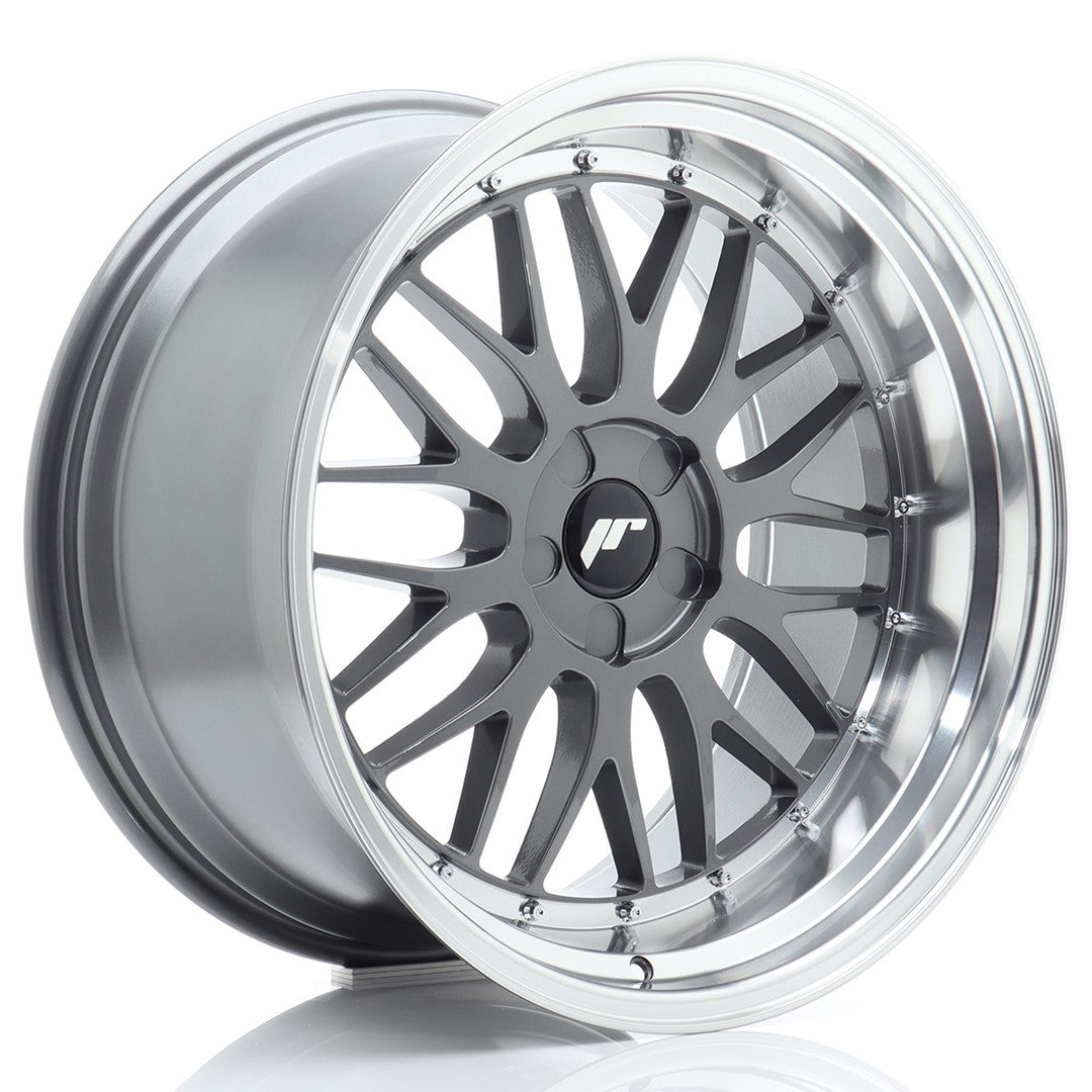 Alu kola Japan Racing JR23 20x10,5 ET15-25 5H BLANK Hyper Gray w/Machined Lip