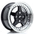 Alu kola Japan Racing JR6 15x7 ET35 4x100 Gloss Black w/ Machined Lip