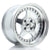 Alu kola Japan Racing JR6 15x8 ET15 4x100 Silver Machined Face