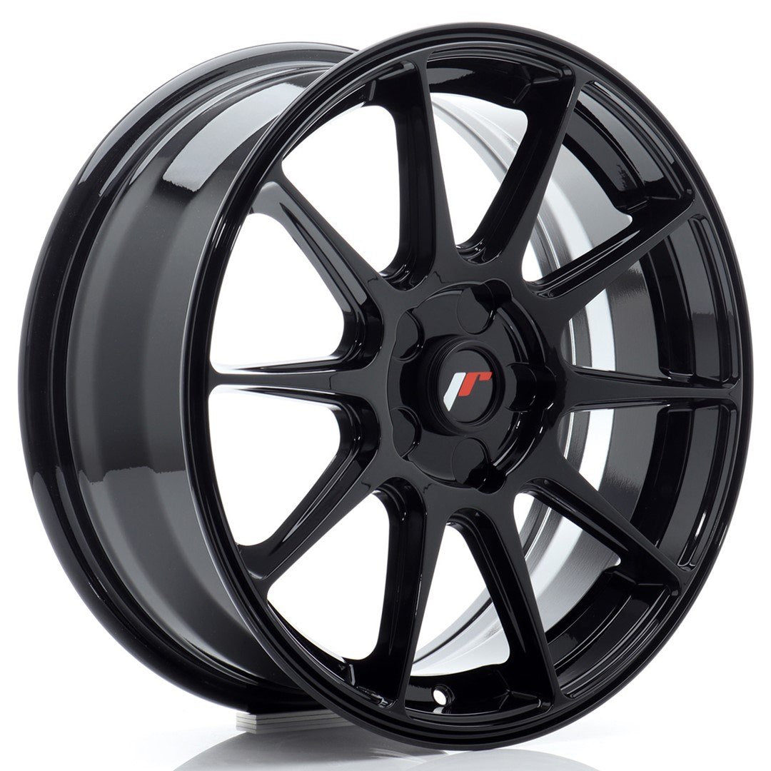 Alu kola Japan Racing JR11 17x7 ET20-38 BLANK Gloss Black | Wheelsup.cz