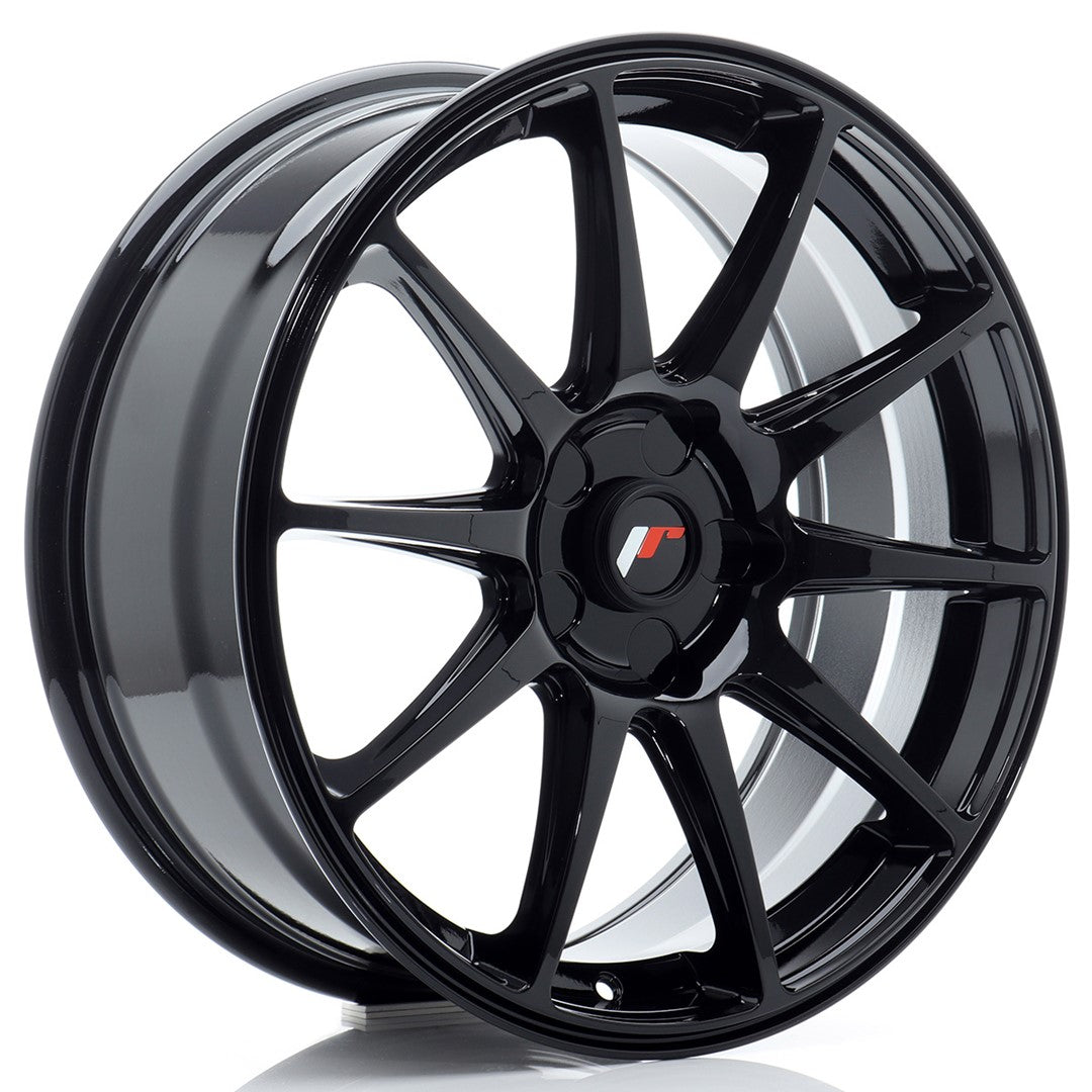 Alu kola Japan Racing JR11 18x7,5 ET20-40 5H BLANK Gloss Black