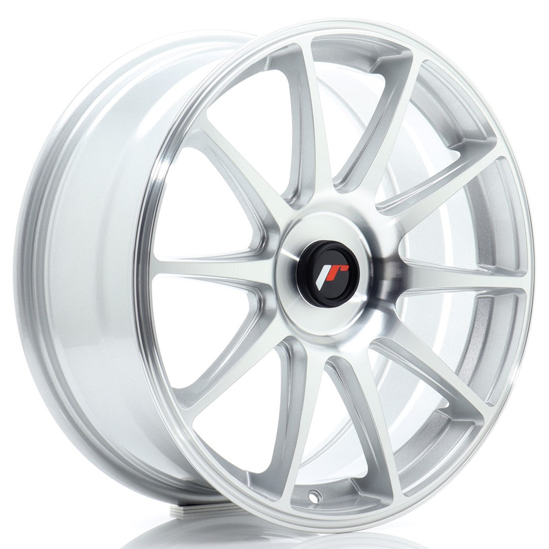 Alu kola Japan Racing JR11 18x7,5 ET40 5x114,3 Silver Machined | Wheelsup.cz
