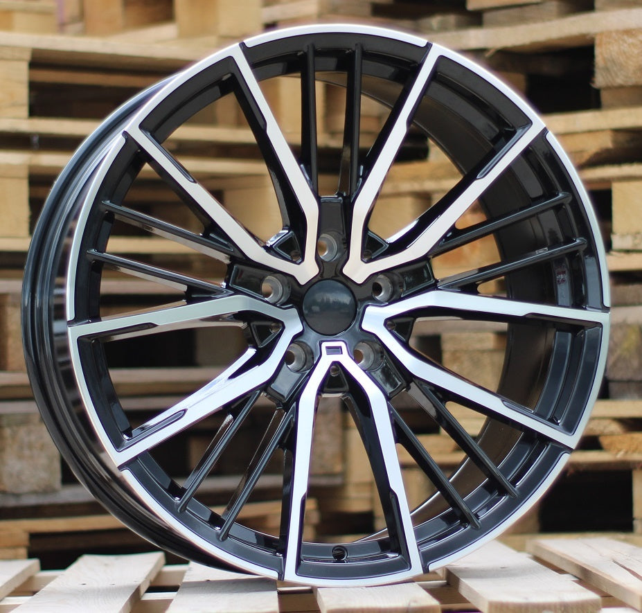 Alu kola pro BMW I5498 8.5x20 5x112 ET26 Black Polished | Wheelsup.cz