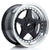 Alu kola Japan Racing JR6 16x8 ET25 4x100/108 Gloss Black w/ Machined Lip