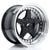 Alu kola Japan Racing JR6 16x9 ET20 4x100/108 Gloss Black w/ Machined Lip