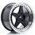 Alu kola Japan Racing JR6 18x9,5 ET20-40 5H BLANK Gloss Black w/ Machined Lip