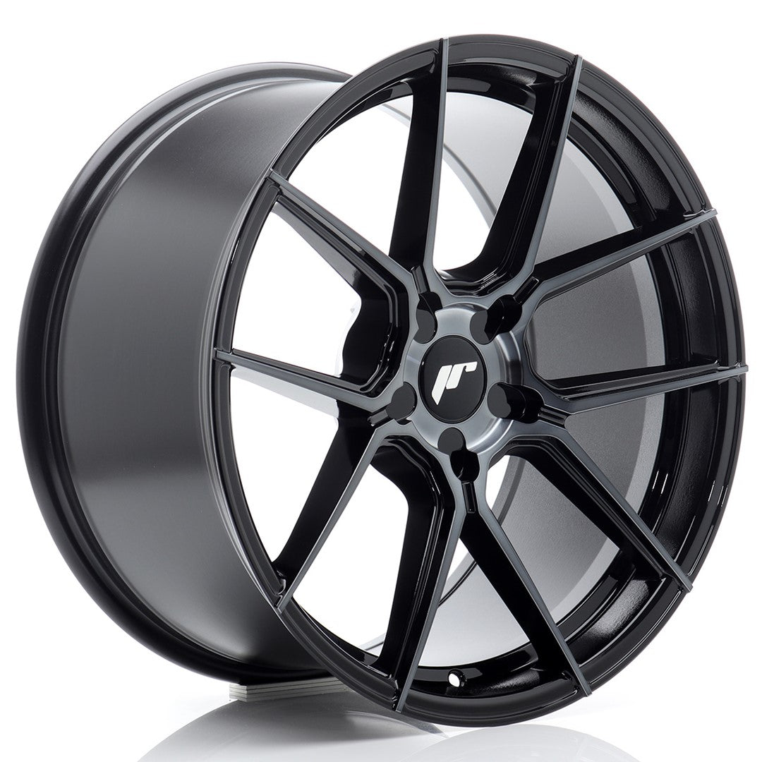 Alu kola Japan Racing JR30 19x9 ET20-40 5H BLANK Black Machined w/Tinted Face