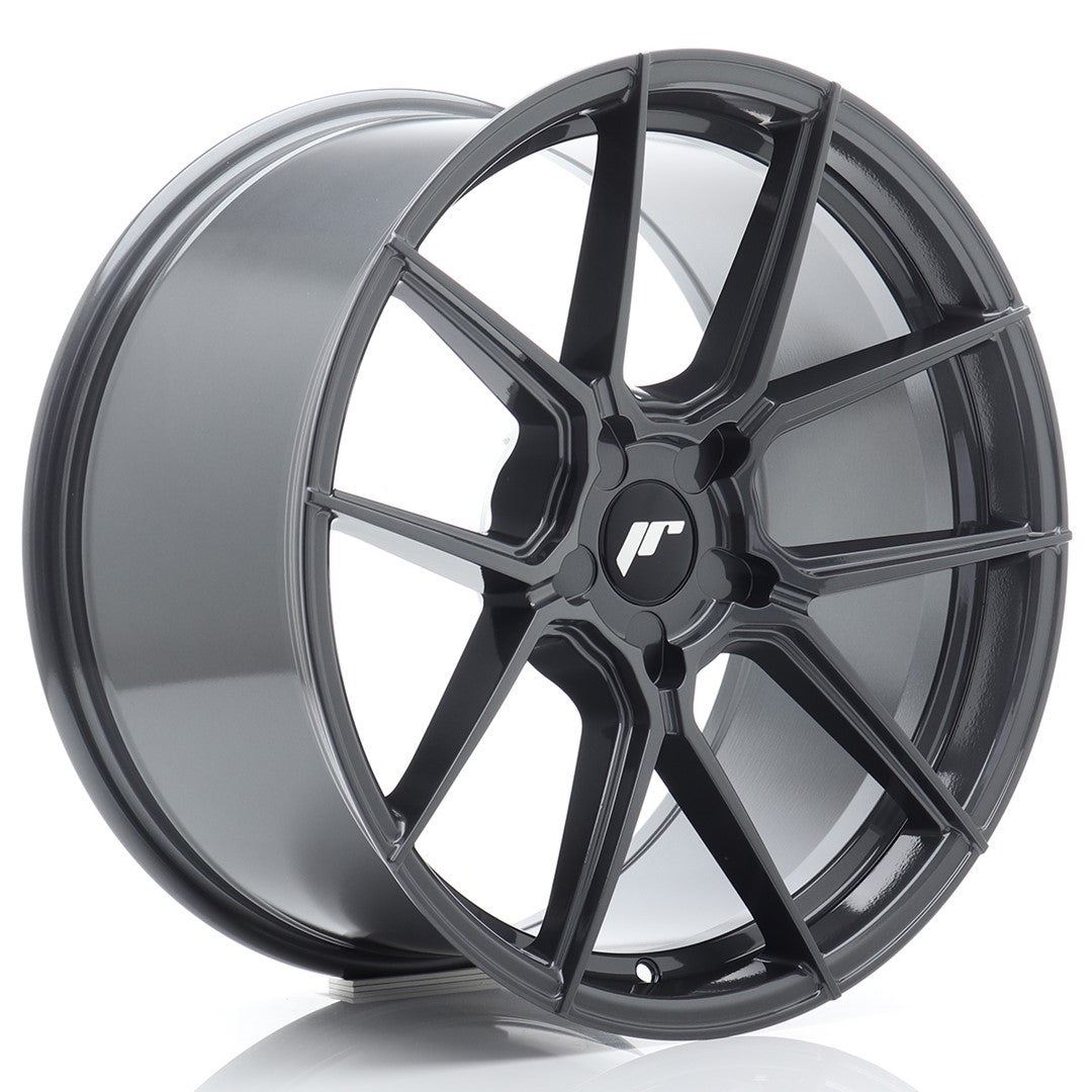 Alu kola Japan Racing JR30 19x9 ET20-40 5H Blank Hyper Gray