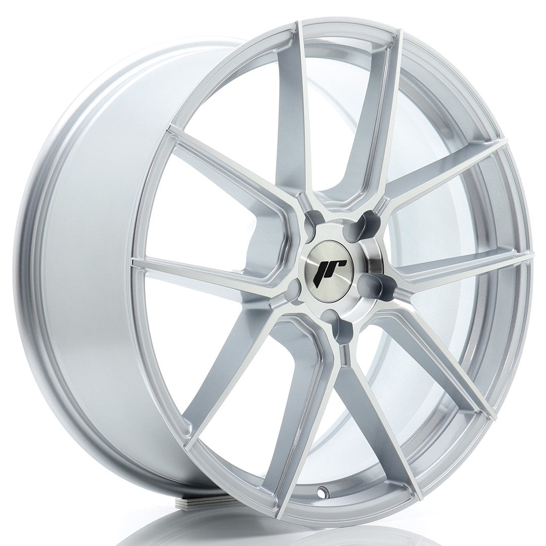 Alu kola Japan Racing JR30 20x8 ET20-40 5H BLANK Silver Machined Face