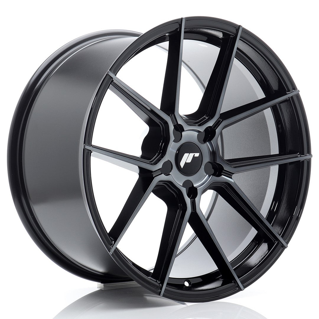 Alu kola Japan Racing JR30 20x10 ET20-48 5H BLANK Black Machined w/Tinted Face