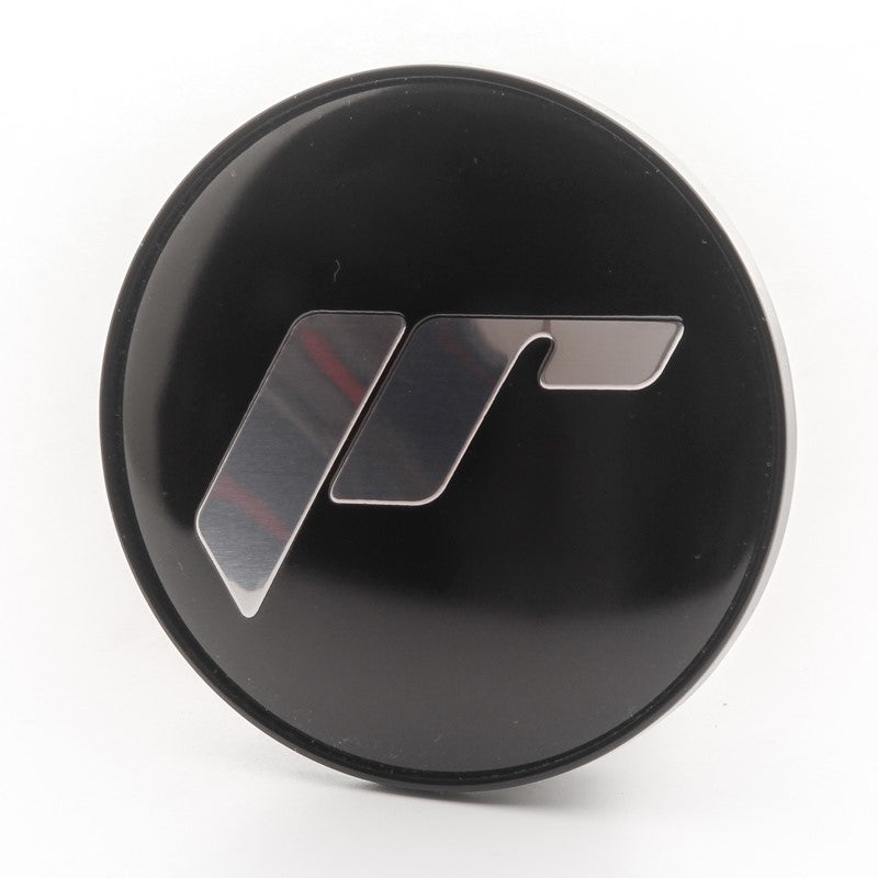 Středová poklička Flat Universal Black + Silver Letters-pokličky-WheelsUp