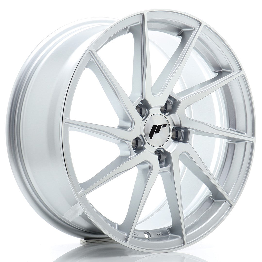 Alu kola Japan Racing JR36 18x8 ET45 5x112 Silver Machined Face