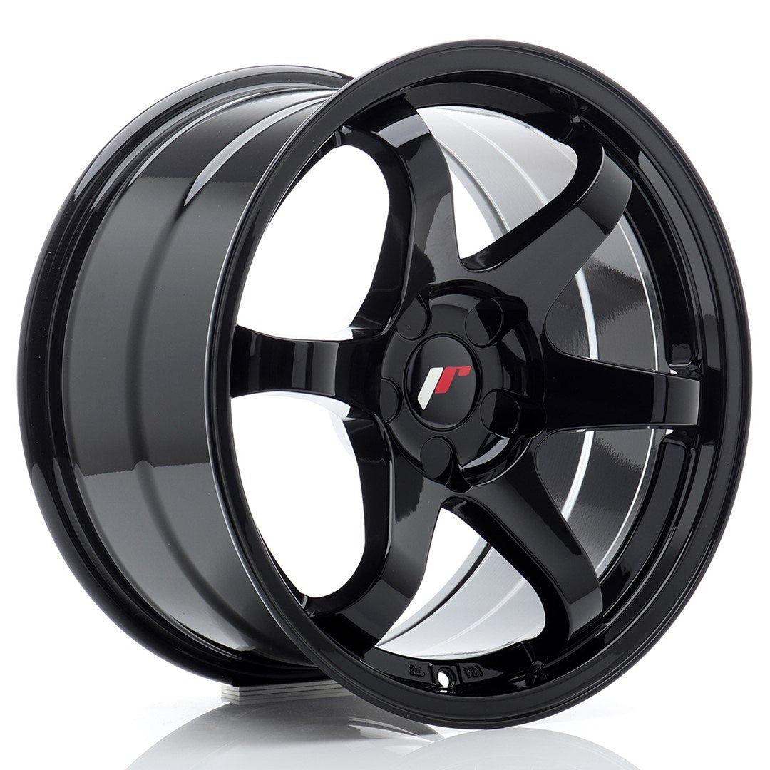 Alu kola Japan Racing JR3 17x9 ET20-35 BLANK Gloss Black | Wheelsup.cz