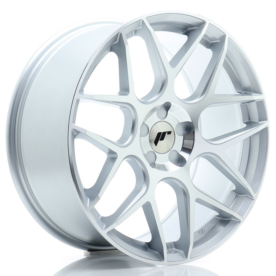 Alu kola Japan Racing JR18 19x8,5 ET35 5x120 Silver Machined | Wheelsup.cz