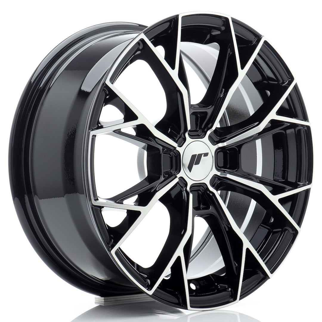 Alu kola Japan Racing JR49 16x7 ET20-42 4H BLANK Gloss Black Machined Face | Wheelsup.cz