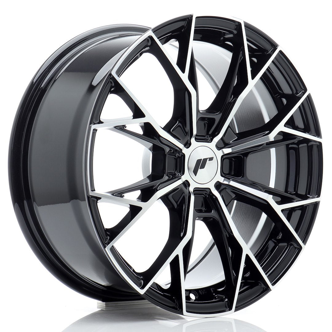 Alu kola Japan Racing JR49 17x8 ET20-40 4H BLANK Gloss Black Machined Face | Wheelsup.cz