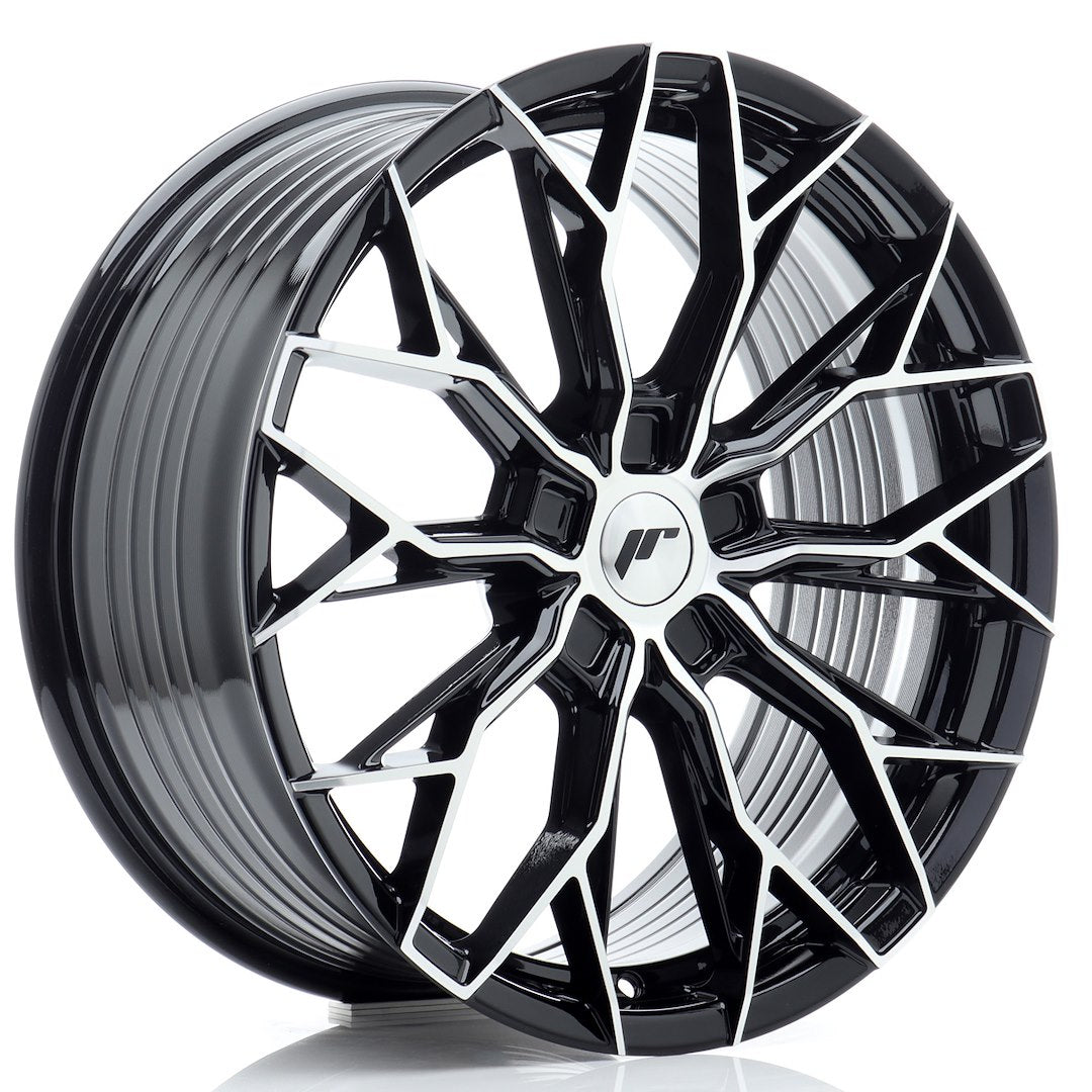 Alu kola Japan Racing JR49 19x8 ET20-40 5H BLANK Gloss Black Machined Face | Wheelsup.cz