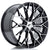 Alu kola Japan Racing JR49 19x8,5 ET20-45 5H BLANK Gloss Black Machined Face