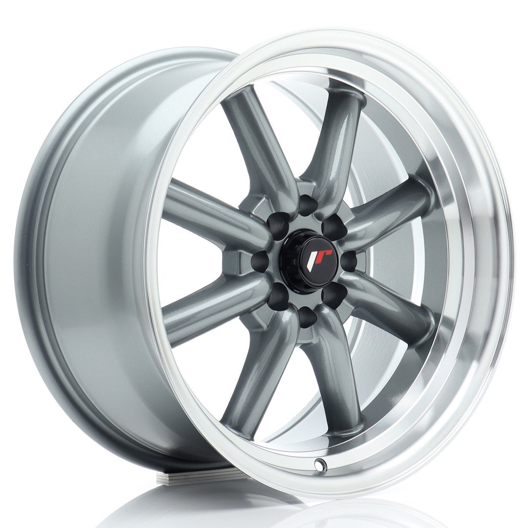 Alu kola Japan Racing JR19 17x9 ET10 4x100/114 Gun Metal | Wheelsup.cz