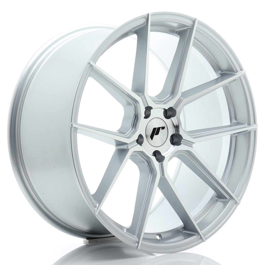 Alu kola Japan Racing JR30 20x10 ET41 5x112 Silver Machined Face