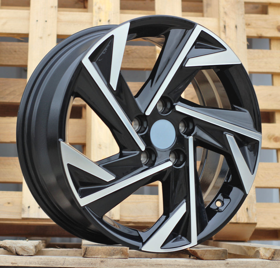 Alu kola pro Hyundai H3317F 7x17 5x114.3 ET49 67.1 Black Polished
