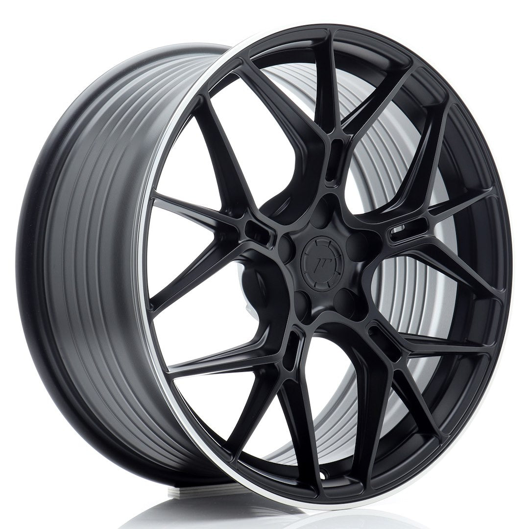 Alu kola Japan Racing JR51 19x8,5 ET20-45 5H BLANK Satin Black w/ Machined Lip | Wheelsup.cz