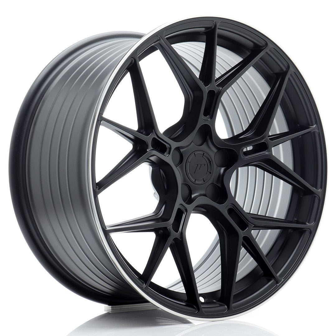 Alu kola Japan Racing JR51 19x9,5 ET20-45 5H BLANK Satin Black w/ Machined Lip | Wheelsup.cz