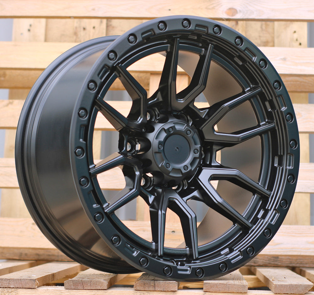 Alu kola pro Offroad FBX109 8x16 6x139.7 ET 110.1 Black Matt